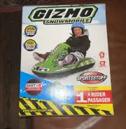 Gizmo Snowmobile Blowup Snow Sled Age 6+ SPORTSSTUFF One Passenger
