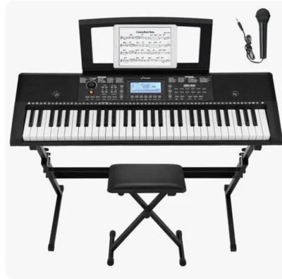 Donner DEK-610 Electric Piano Keyboard for Beginner / Professional 61 Keys