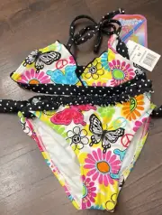 Breaking Waves Swept Away Bikini Size 6X 13