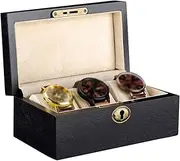 Watch Display Box Black Watch Storage Box Jewelry Display Box Watch Storage Box With Lock Watch Cases for Men FANDIAO