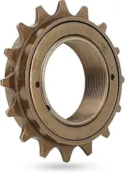 XIASABA This 16T Metal Single Speed flywheel Wheel Bicycle Accessory is mainly Made of Metals which Offer high Strength It is Extremely Sturdy and ensuring it can Withstand The