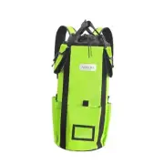 Arborist Rope Storage Bag Tree Climbing Rock Rope Bucket Backpack Neon Green