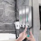 420ML Liquid Soap Dispenser Wall Mounted Hand Sanitizer Dispenser Kid Family