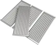 Stainless Steel Emitter Plates Replacement for Charbroil 463247209 463241413 463247310 463224912 463231711 463241414, Char-Broil TRU-Infrared 4-Burner Grills Prior to 2015, Kenmore 463268107, 4-Pack