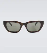 [Saint Laurent] Saint Laurent Rectangular sunglasses One Size brown