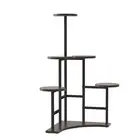 6 Tiered Corner Plant Display Rack Stand Tall Flower Shelf for Living Room Balco