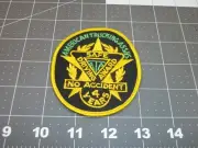 American Trucking Assns. No Accident 4 Yrs. Embroidered Sew/Iron On Patch