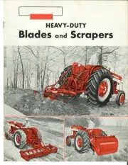 IH International Heavy Duty Blades and Scrapers for Utility Tractors Brochure