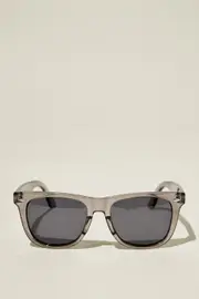 Cotton On Men - Beckley Polarized Sunglasses - Midnight crystal/brown smoke