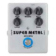 Strauss "Super Metal" Distortion Guitar Effects Pedal