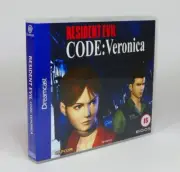 SEGA Dreamcast Storage Case - Resident Evil Code Veronica - NO GAME