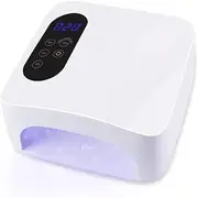 LED Nail Lamp, Gel Light Nail Dryer for Gel Nail Polish Curing Lamp with Sensor 4 Timers 72W Nail Curing Lamps