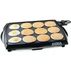 Presto Tilt'nDrain Big Griddle Electric Cool-Touch Griddle 07046 Black