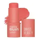 Swiss Beauty Cheek It Up Blush for Cheeks|Lumi-Matte Finish[Too Cheeky, 8g