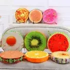 Plush Toy Sofa Pillow Chair Cushions Seat Pads Round Pillow Fruit Seat Pads