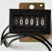 Non-resettable DC24V 0-999999 Digital Counter Cumulative -Tamper proofing