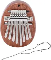 Mini Thumb Piano, Solid Wood Kalimba, Wear and Portable, Wonderful Sounds, Musical Children