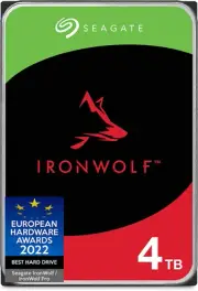 Seagate IronWolf, 4TB, NAS, Internal Hard Drive, CMR, 3.5 Inch, SATA, 6GB/s, ...