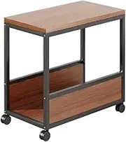 Pc Stand 2 Tier PC Tower Stand with Wheels, CPU Holder Stand Metal Frame Mobile CPU Holder for Home Office CPU Stand