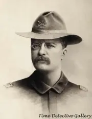 Colonel Theodore Roosevelt of the Rough Riders - 1898 - Historic Photo Print