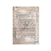 Intimate Ivory Beige Soft Design Rug
