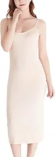 [KEOYA] Women Full Slip for Under Dress Adjustable Spaghetti Strap Cami Dress Chemise Nightgown