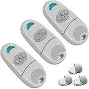 433.92 MHz Garage Door Opener, 3 Pack Remote Control Garage Door Compatible with 432EV, 2 Channel