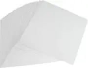 (25) 12JW - 12" Record LP Jacket Glossy White Without Center Hole Media Storage