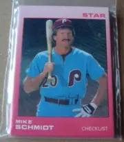 1988 STAR COMPANY Mike SCHMIDT /1000 SET Philadelphia PHILLIES PLATINUM mint