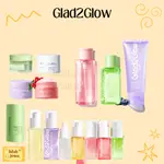 GLAD2GLOW MOISTURIZER CLEANSER SERUM TONER MASK ACNE BRIGHT