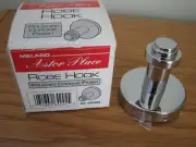 NEW Melard Astor Place Polished Chrome Robe Hook NIB