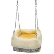 Pet Nest Plush Bird Bed Warm Hanging Sleeping Bed Parrot Hammock Swing Bed