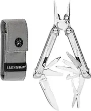 [LEATHERMAN] Free P2 Camping and Survival Multitool Made in The USA with 19 Built-in Tools, Full Lock, Screwdrivers and a Bottle Opener