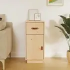 Solid Wood Pine Sideboard 34x40x75 cm Storage Cabinet Kitchen Furniture