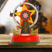 Christmas Music Box Luminous Ferris Wheel Animated Decoration Gift for Home