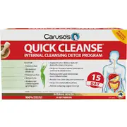 Caruso's Quick Cleanse Detox Program 15 Day