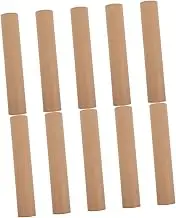 Alipis 10Pcs Cardboard Postal Tubes with White Caps Paper Cylinders for Mailing Storing Artwork Posters and Drawings Protection for Shipping Needs