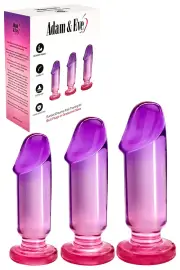 Adam and Eve Sunset Dreams 3pcs Anal Training Set