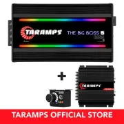 The Big Boss 5 Bass 0.5~2 OHMS 5000 Watts BLACK + TS 400X4 2 Ohms BLACK