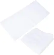 BESPORTBLE Skin-Friendly Cotton Towels 2 White Fitness Sports Towels Absorbent Comfortable for Outdoor Gym Hiking Swimming