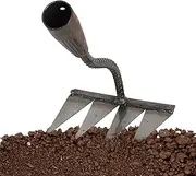 Weeding Rake Tool | Portable Grass Remover Weeding Puller | Uprooting Artifact, Heavy Duty Yard Leaves Claw, Gardening Hand Tools for Dethatching Lawn