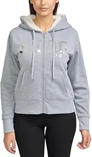 [AEROPOSTALE] Women's Sherpa Fleece Lined Zip Up Hoodie