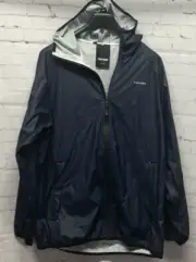 Tretorn XL Men's Drizzle Rain Jacket Navy Blue NEW