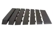 Rubber Threshold 2-inch Ramp Doorways Heavy Wheelchair 2200 Lbs Load Capacity ✅✅