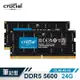 美光 Crucial NB-DDR5 5600/24G筆記型RAM(CT24G56C46S5)