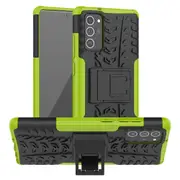 MCC Heavy Duty Samsung Galaxy Note20 Ultra Phone Shockproof Case Cover [Green]