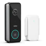 AOSU 5MP Video Doorbell Ultra Smart Camera w/ Wi-Fi HomeBase