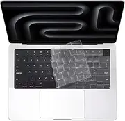 T Tersely [2 Pack] Keyboard Cover for 2025-2021 MacBook Air 13.6" MacBook Air 15"(M4 M3 M2)/Pro 14" Pro 16" M4 M3 M2 M1(Model A3113 A3114 A2918 A2992 A2991 A2681 A2941 A2779 A2442 A2780 A2485)
