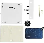 Hidden Smart Cabinet Lock Safe RFID Drawer Lock Keyless NFC Cupboard Security Lock Drawer Locker Battery Operated Invisible Cabinet Lock for Furniture Drawer