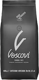 V VESCOVI Grani D'argento Coffee Beans | Premium Italian Espresso Beans | Medium Roast | 2.2 lb/1kg